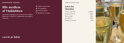 Side 18–19 af Brochure for dansk vingård – 24 sider