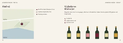 Side 22–23 af Brochure for dansk vingård – 24 sider
