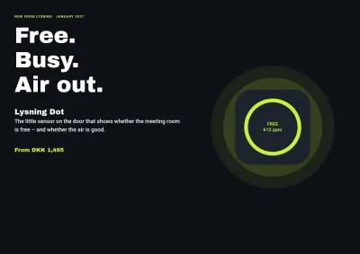 Product launch for a tech start-up – 8 pages