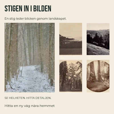 Vägen in i bilden · Textband
