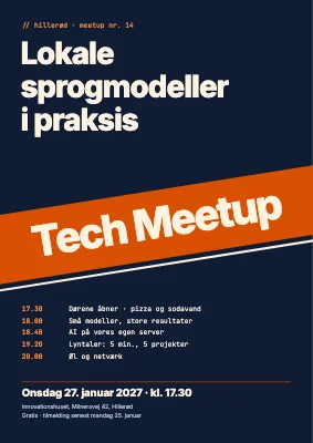 Tech-meetup — sprogmodeller
