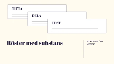 Sida 1 av Röster med substans