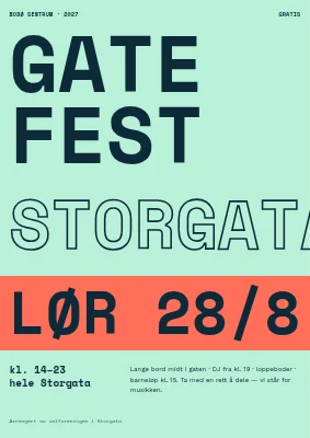 Gatefest på Glasvej — Nordvest