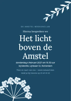 Boekenclub in Holbæk — uitnodiging