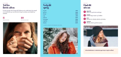 Side 2 af Sprogskole: hold og niveauer