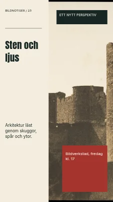 Sten och ljus · Sidhuvud i marginalen