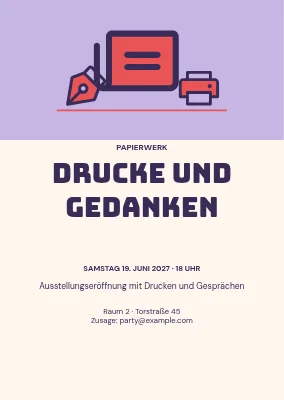 Drucke und Gedanken