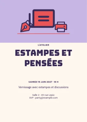 Estampes et pensées