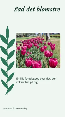 Lad det blomstre · Havenotesbog