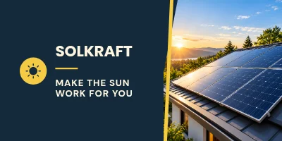 SOLKRAFT — Solar energy sign