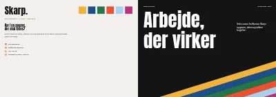 Omslag af Casebog for reklamebureau – 32 sider