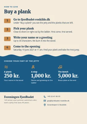 Page 2 of Fundraiser for a new bathing jetty in Roskilde