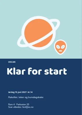 Klar for lansering