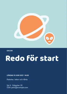 Redo för lansering