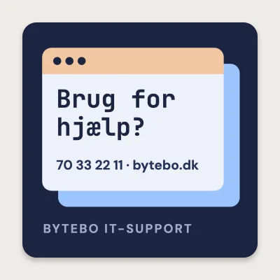 IT-support i et vindue