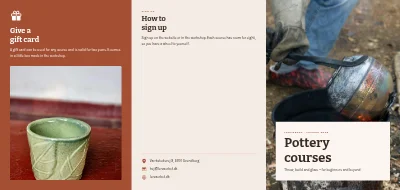 Pottery courses