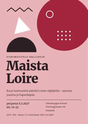 Viininmaistajaiset Østerbrossa — kutsu