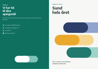Omslag af Sundhedsguide fra apotek – 20 sider