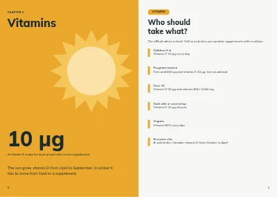 Pages 8–9 of Health guide from a pharmacy – 20 pages