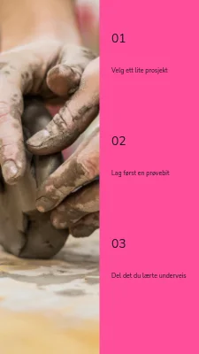 Side 2 av Lag det selv · kreativt skrivebord