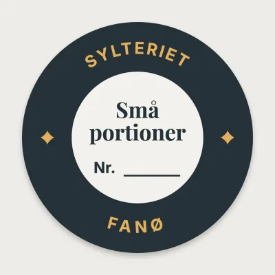 Lavet i små portioner