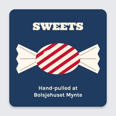 Wrapped boiled sweets