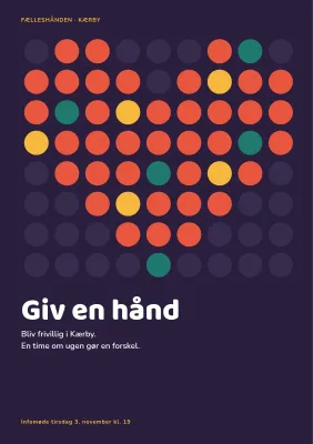 Hvervebrochure for frivilligforening – 12 sider