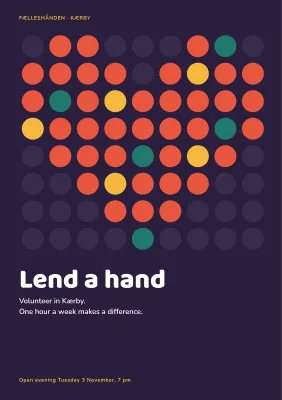 Volunteer recruitment booklet for an association – 12 pages