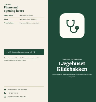 Doctors’ practice: practical information