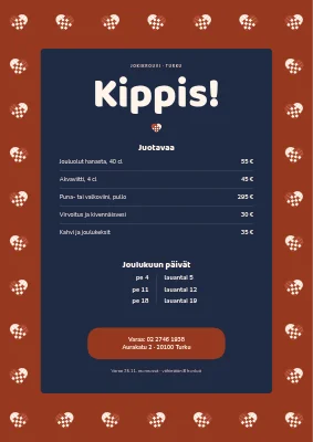 Sivu 2 – Joululounas — menu kudotuilla sydämillä