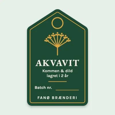 Akvavit-mærkatet