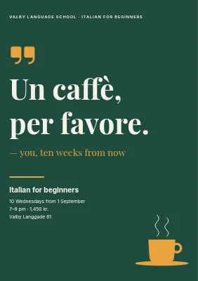 الصفحة 1 من Italian for beginners in Valby