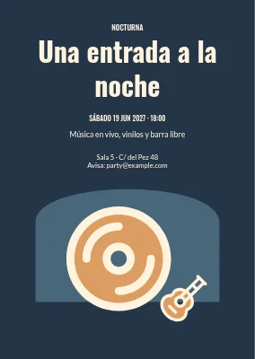 Una entrada para la noche