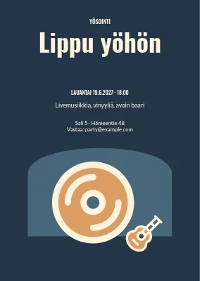 Lippu iltaan