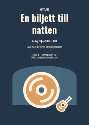 En biljett till kvällen