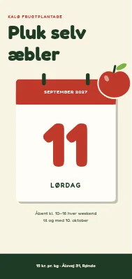 Pluk selv æbler ved Kalø