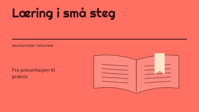 Læring i små steg
