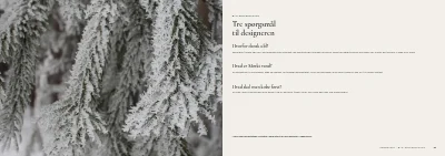 Side 38–39 af Lookbook for dansk tøjmærke – 48 sider
