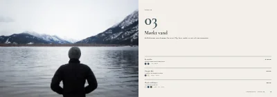 Side 12–13 af Lookbook for dansk tøjmærke – 48 sider