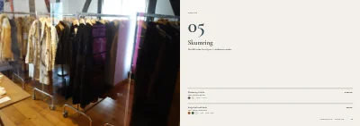 Side 16–17 af Lookbook for dansk tøjmærke – 48 sider