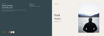 Umschlag von Lookbook for a Danish fashion label – 48 pages