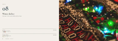 Seiten 22–23 von Lookbook for a Danish fashion label – 48 pages