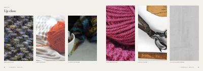 Seiten 24–25 von Lookbook for a Danish fashion label – 48 pages