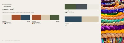 Seiten 26–27 von Lookbook for a Danish fashion label – 48 pages