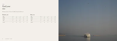 Seiten 34–35 von Lookbook for a Danish fashion label – 48 pages