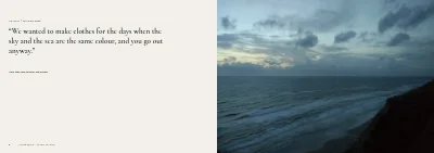 Seiten 2–3 von Lookbook for a Danish fashion label – 48 pages