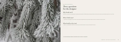 Seiten 38–39 von Lookbook for a Danish fashion label – 48 pages