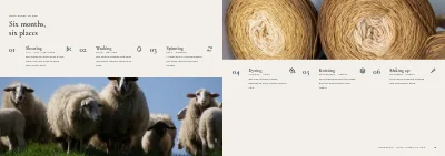 Seiten 42–43 von Lookbook for a Danish fashion label – 48 pages