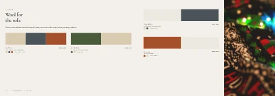 Seiten 44–45 von Lookbook for a Danish fashion label – 48 pages