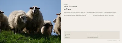 Seiten 6–7 von Lookbook for a Danish fashion label – 48 pages